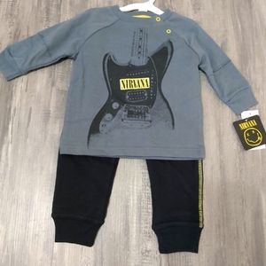 NIRVANA Unisex 2 Piece Set